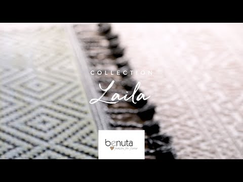 Tapis Laila Noir - Textile - 230 x 1 x 340 cm