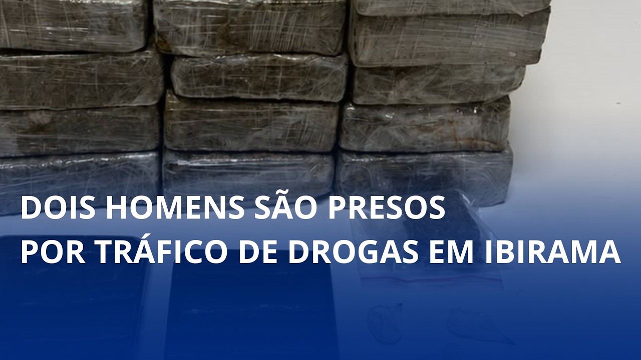 Prisão por tráfico em Ibirama