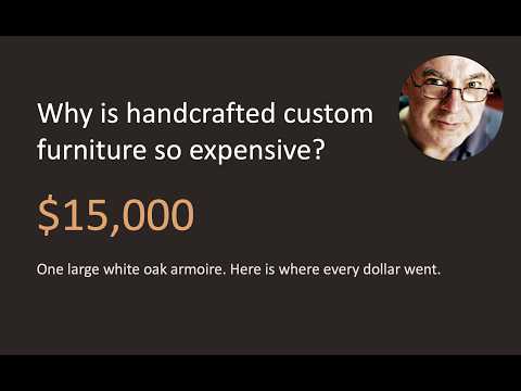 Why Is Custom Handcrafted Furniture So Expensive? video thumbnail