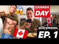 WILDE SHREDDING EP. 1 | Everything I’m doing for my bodybuilding prep | Canada Day gone wrong