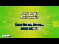 Kelly Clarkson - Never Enough - Karaoke Version from Zoom Karaoke