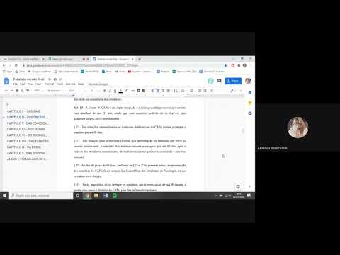 Assembleia geral do curso de psicologia UFGD