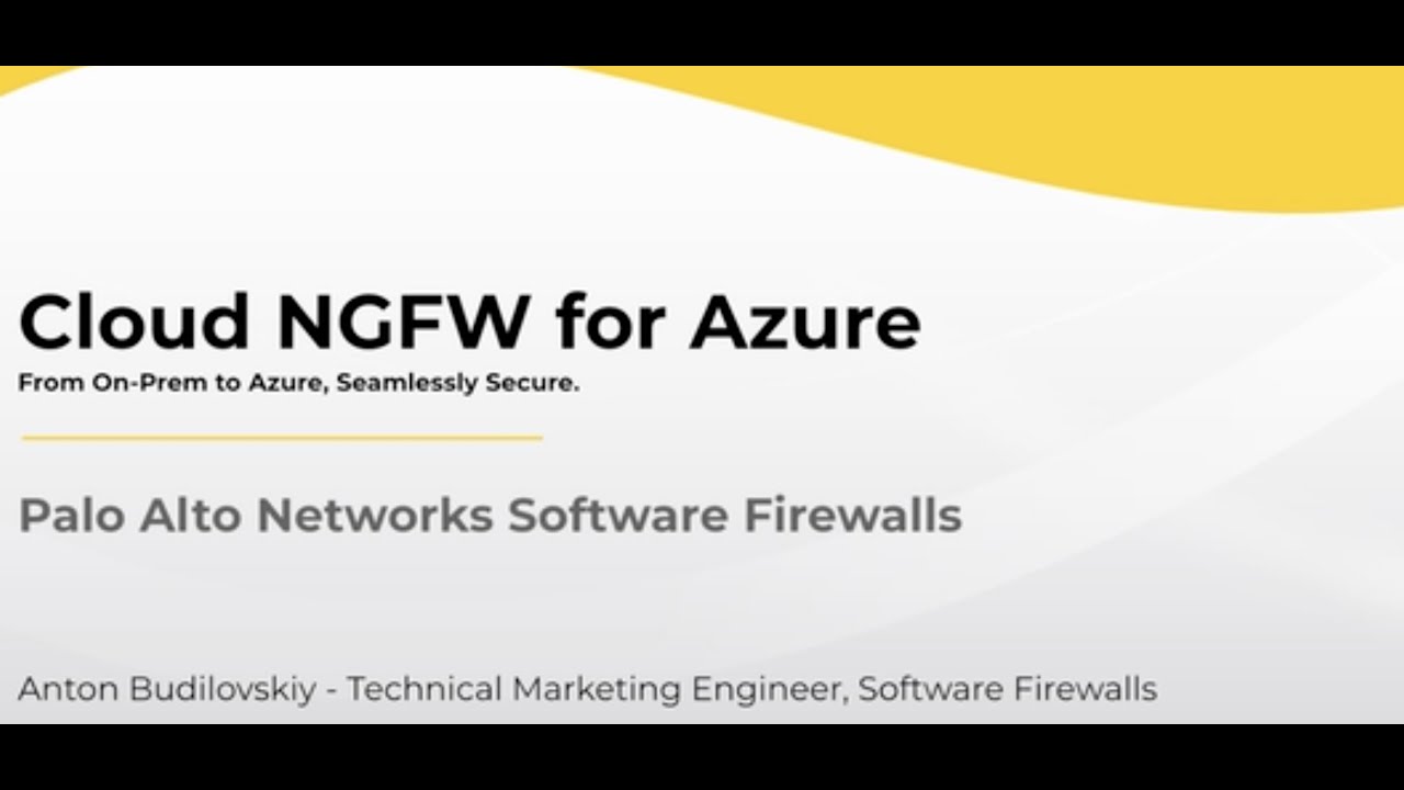 Introducing Cloud NGFW for Azure