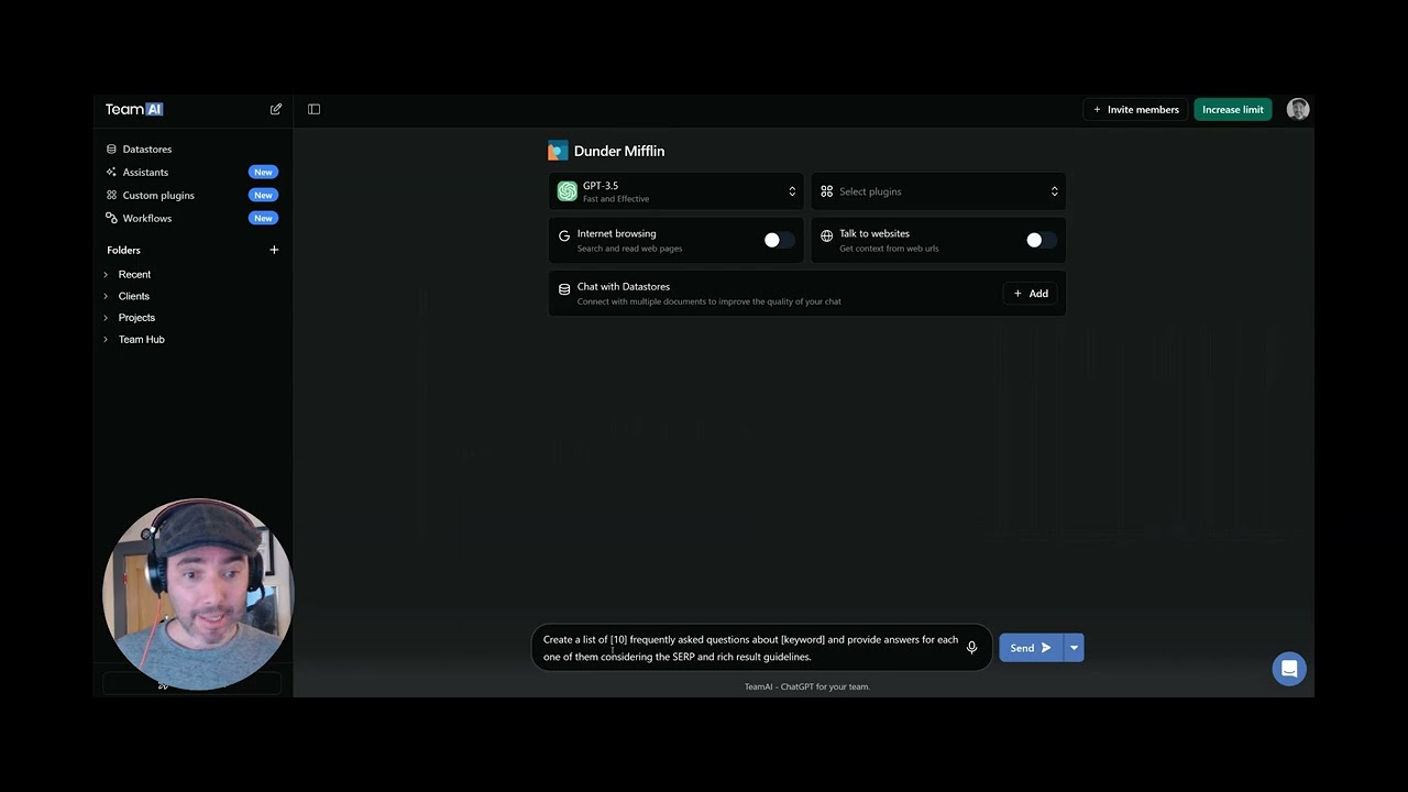 What is TeamAI's Shared Prompt Library
