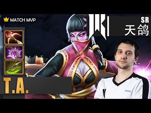 Templar Assassin Safelane | SR.Arteezy | RTZ HAS BEEN PRACTICING FOR TI12 | 7.34c Gameplay Highlight