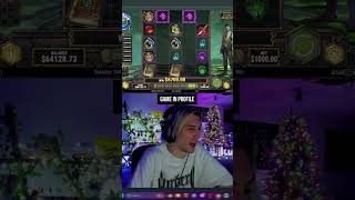 BIG WIN IN TOME OF MADNESS BY XQC #shorts #bigwin #xqc