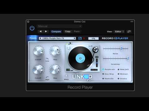 StudioLinkedVST -  Record Player FX Plugin (VST,AU,AAX,) Hip-Hop,EDM,Trap