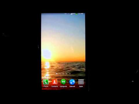Sunset Ocean Live Wallpaper 5 Video