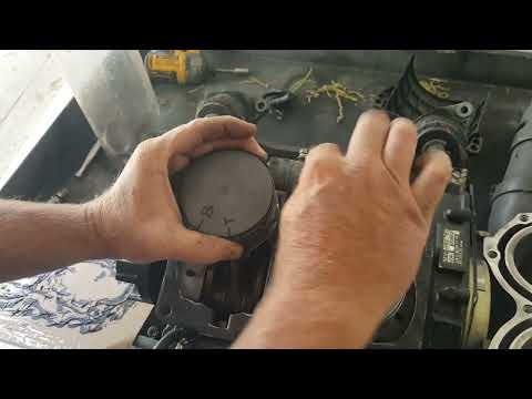 how to install cylinders on a Sea-Doo Kawasaki Yamaha or Polaris two stroke engine