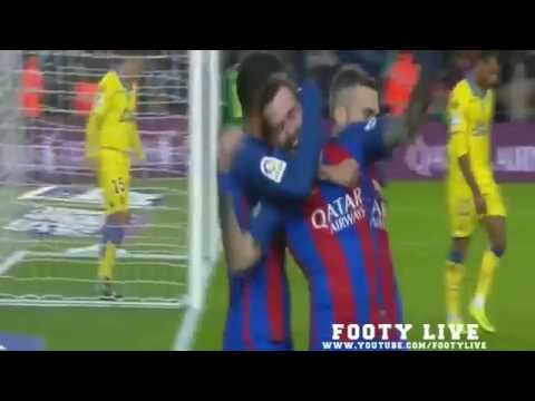 Aleix Vidal Gol Barcelona Vs Las Palmas 5 0  2017 2