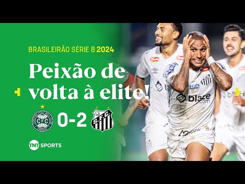 GOLAÇO DE FALTA DE OTERO SACRAMENTA O SANTOS NA SÉRIE A EM 2025 | CORITIBA 0X2 SANTOS