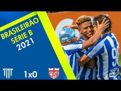 Melhores momentos Avaí 1x0 CRB Série B 2021 7ª Rodada