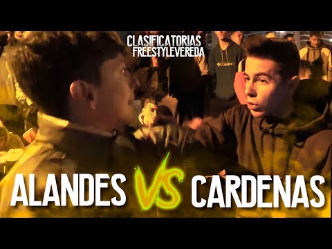 CARDENAS vs ALANDES  SEMIFINALES  2 clasificatoria