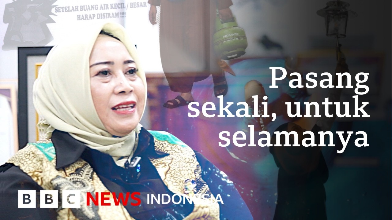 Biogas, pengganti gas elpiji dari limbah kotoran manusia - BBC News Indonesia