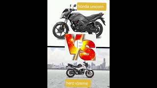 honda unicorn vs hero xtreme engine comparison in bs6 engine system