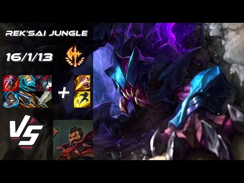 JUNGLE Rek'Sai vs Graves - NA Grandmaster Patch 14.10