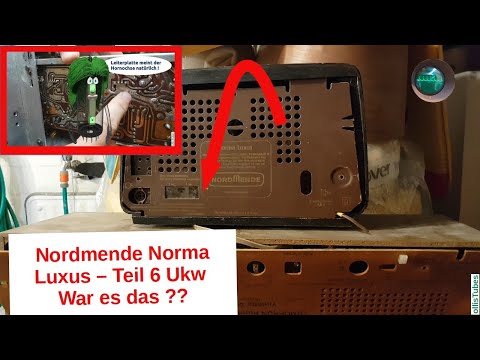 War es das jetzt mit dem Radio ? - Nordmende Norma Luxus Teil 6