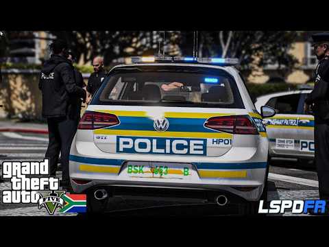 GTA Mzansi LSPDFR - VW Golf 7 GTI Undercover City Patrol | Ep. 10