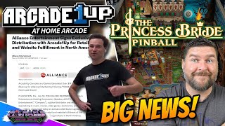 Arcade1Up Business Move Could Be Good News for Fans & The Princess Bride & More Coming to Pinball FX
