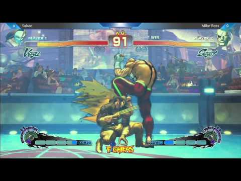 USF4 Sakae vs Mike Ross - Location Test