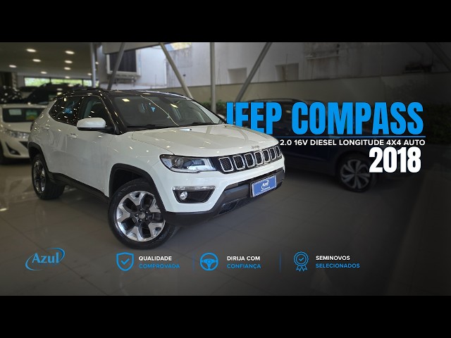 Vídeo JEEP COMPASS 2.0 16V DIESEL LONGITUDE 4X4 AUTOMATICO