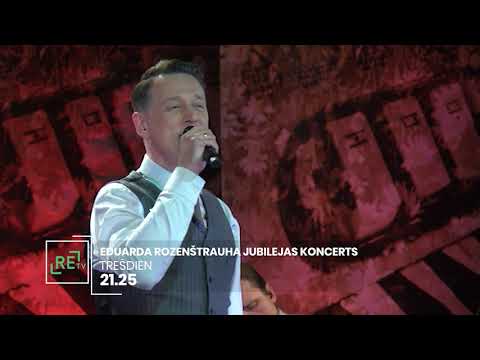 Skaties ReTV: Eduarda Rozenštrauha jubilejas koncerts
