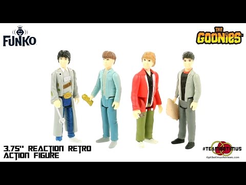 Video Review of the Funko ReAction Retro Figures:  The Goonies