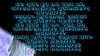 Arcangel y Don Omar - quisiera hablarte(letra)