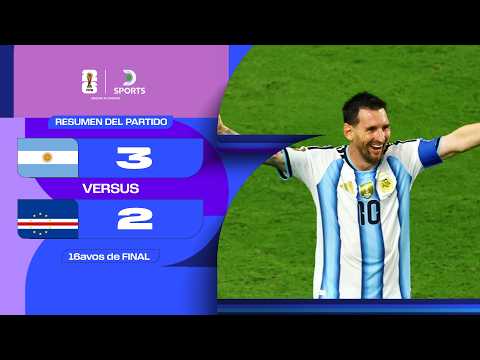 ملخص مباراة الأرجنتين ضد الرأس الأخضر بتاريخ 2026-07-03