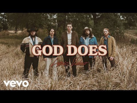 The Red Clay Strays - God Does (Official Lyric Video)