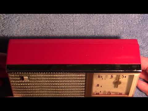 Channel Master 6506 AM Transistor Radio Repair and Bandscan