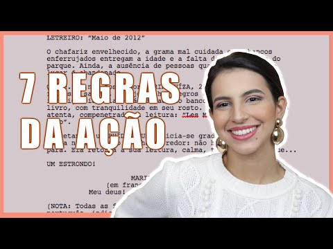 AÇÃO - COMO ESCREVER DESCRIÇÃO NO ROTEIRO