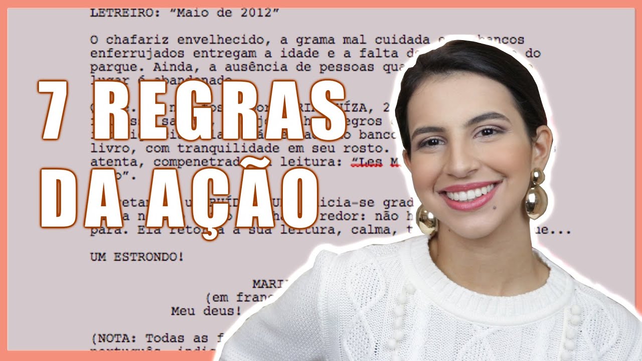 AÇÃO - COMO ESCREVER DESCRIÇÃO NO ROTEIRO