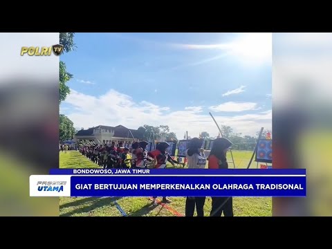 POLRES BONDOWOSO GELAR LOMBA PANAHAN SAMBUT HUT BHAYANGKARA KE-79