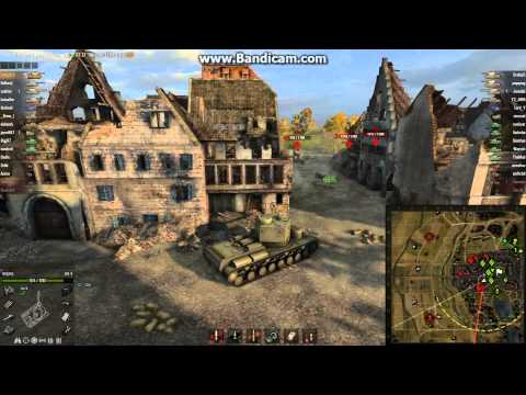 World of Tanks 8.2 : KV-5 Gameplay 5 ( 4 kills, 3600 damage, Steel wall )