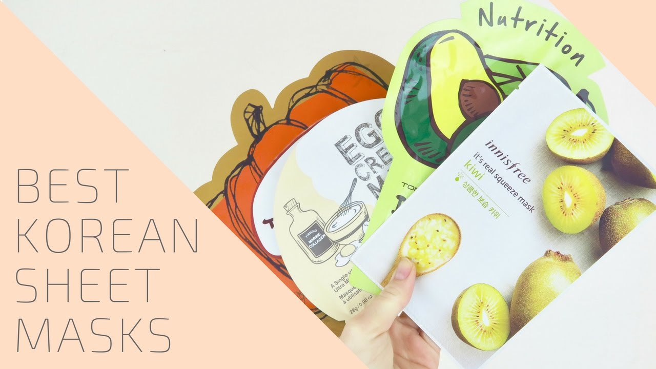 Best Korean Sheet Masks II Pop Top Beauty