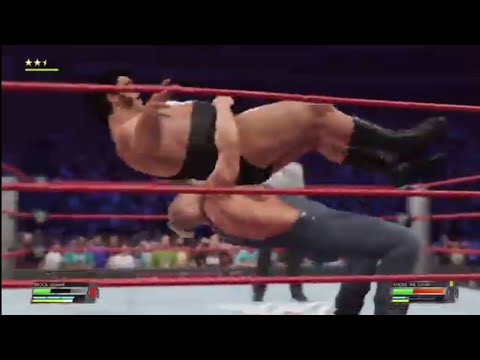 Brock Lesnar Takes Andre The Giant To Suplex City