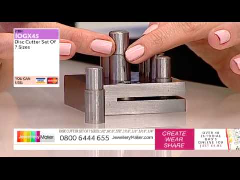 How To Make Handmade Stamped Jewellery - JewelleryMaker LIVE (am) 07/02/2015
