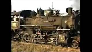 preview picture of video 'Baldwin 2-8-0 Steam Engine 1838 Locomotive at Céspedes CAI in Cuba. 1999'