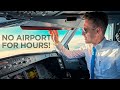 3 HOURS AWAY from the next Emergency Airport | Day in the Life of an airline Pilot!