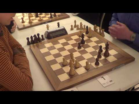 GM Laznicka Viktor - FM Solys Laimutis, Blitz chess, Tal memorial,  Catalan opeining