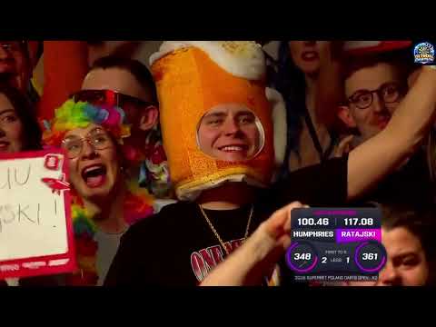 Luke Humphries vs Krzysztof Ratajski European Tour 1 - 1/16-finals