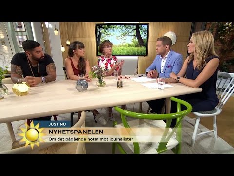 Nyhetspanelen om Trump och Clinton - Nyhetsmorgon (TV4)