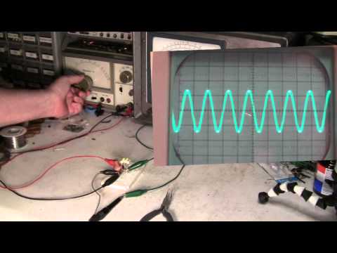 LC Resonance Oscilloscope Demo