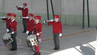 Banda de guerra Esc. Primaria Leandro Valle Cd. Juarez Chih. 2012.