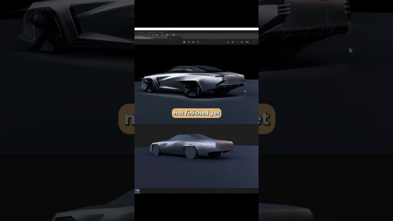 Muscle Car Rear Design Development!