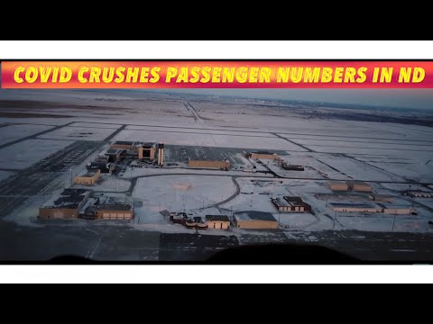 North Dakota Airplane Boarding Numbers Crash With COVID
