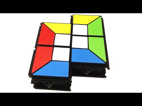 Segerdas - How can four squares move all around each other without coming apart?