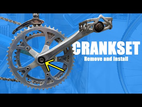 Bike Crank Removal and Installation - Three Piece Crankset