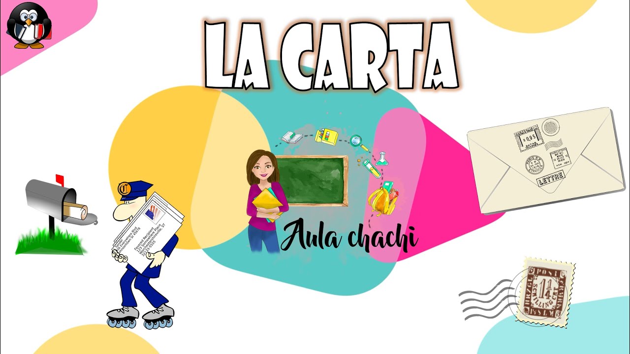 La Carta y sus partes | Aula chachi - Vídeos educativos para niños